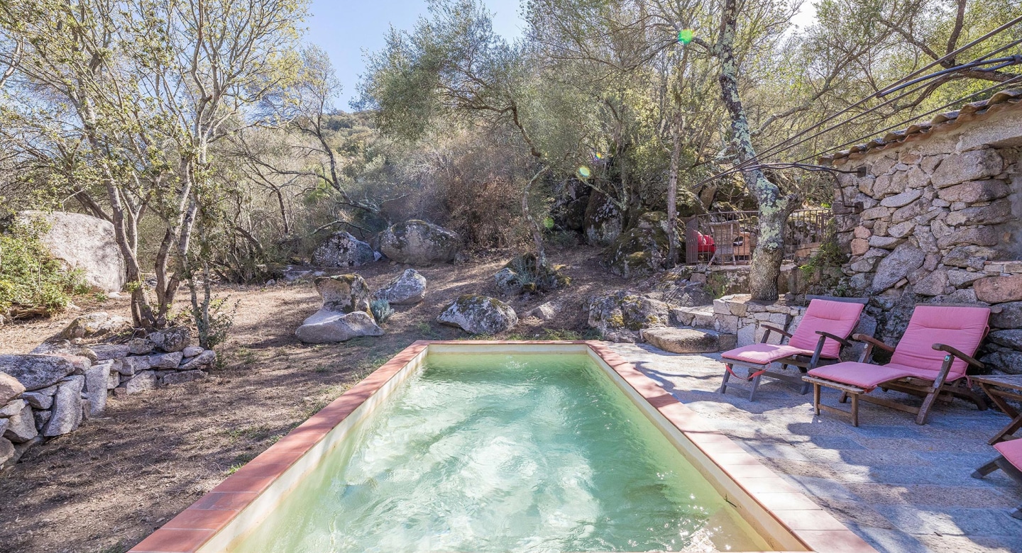 Piscine Bergerie U Cantone - Domaine de Chiterbio - Porto-Vecchio - Corse