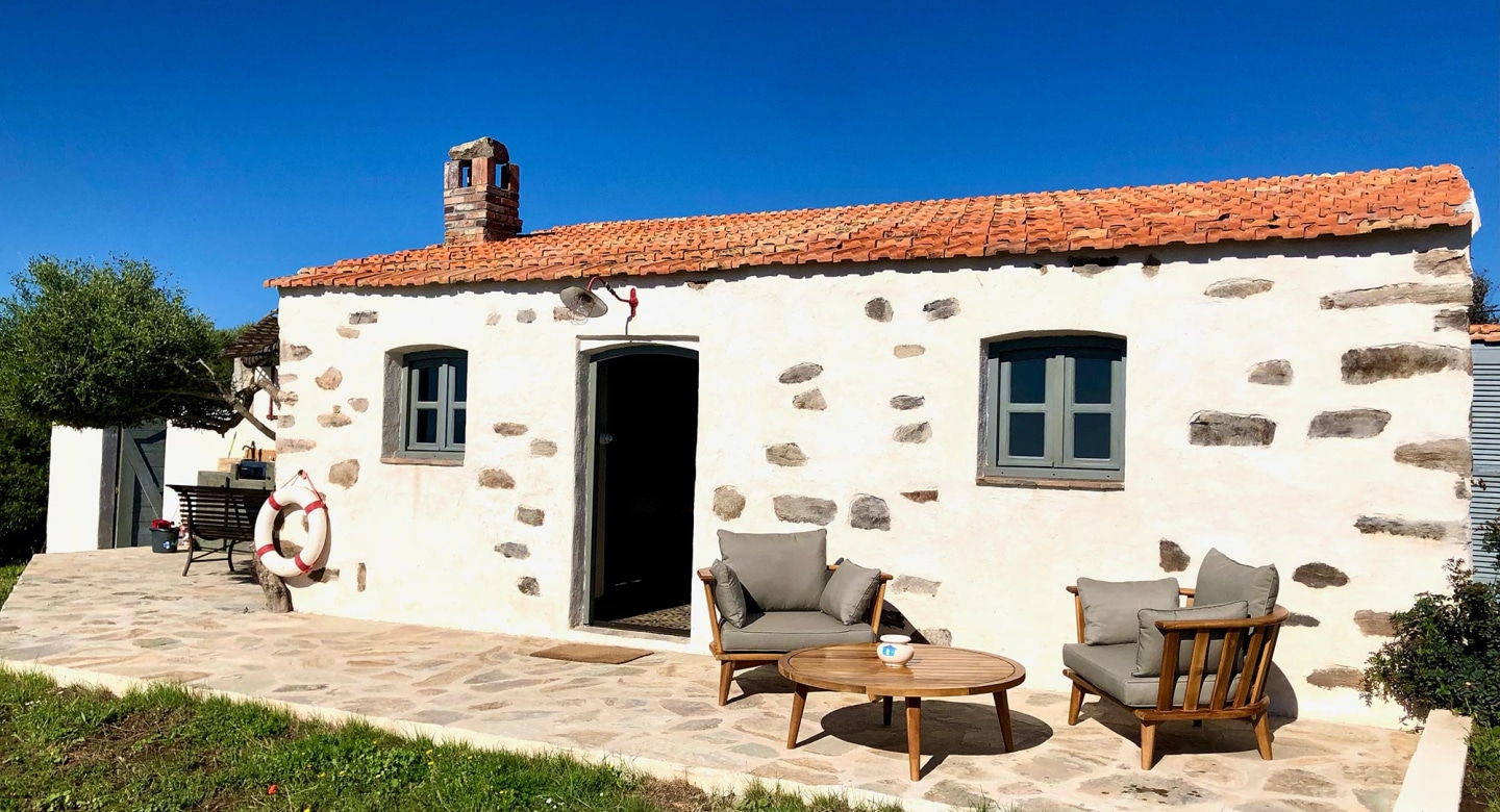 Terrasse Chambre du Phare de Chiappa - Domaine de Chiterbio - Porto-Vecchio - Corse