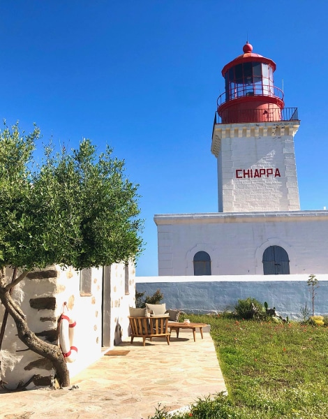 Extérieur Chambre du Phare de Chiappa - Domaine de Chiterbio - Porto-Vecchio - Corse