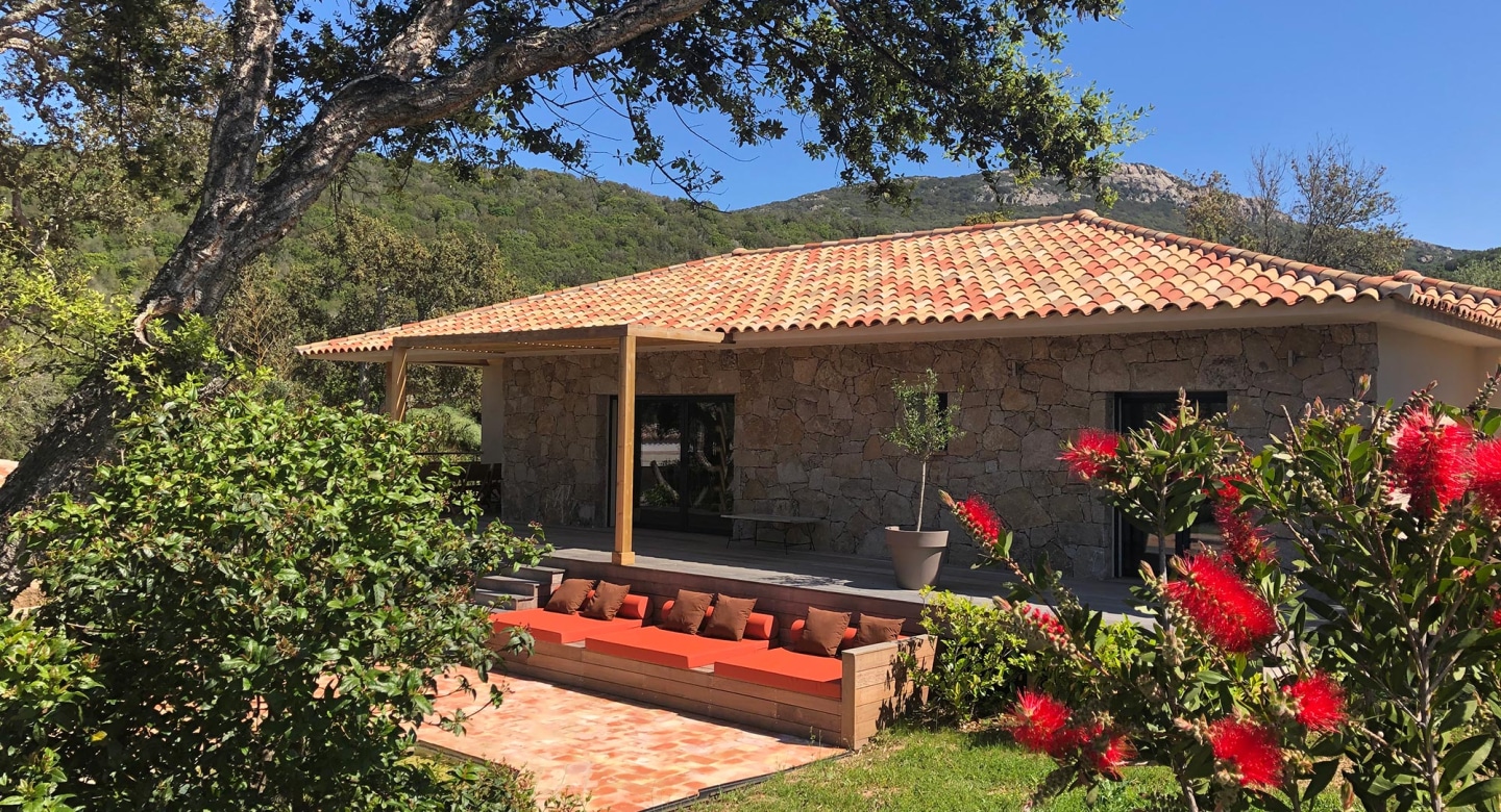 Extérieur Villa Caldaja - Domaine de Chiterbio - Porto-Vecchio - Corse