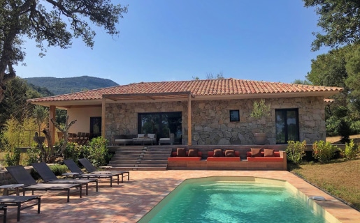 Piscine Villa Caldaja - Domaine de Chiterbio - Porto-Vecchio - Corse
