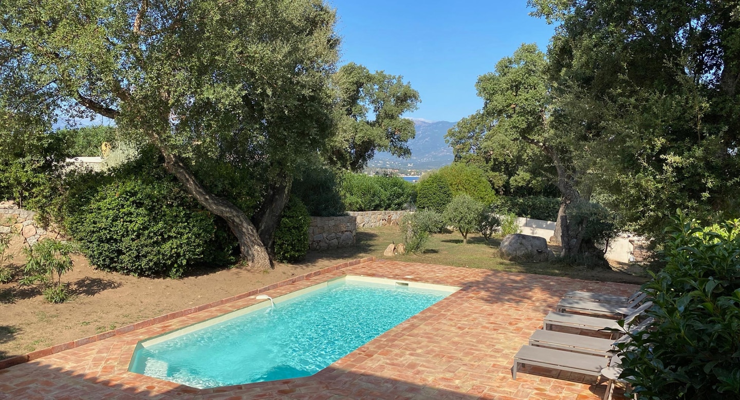 Piscine Villa Caldaja - Domaine de Chiterbio - Porto-Vecchio - Corse